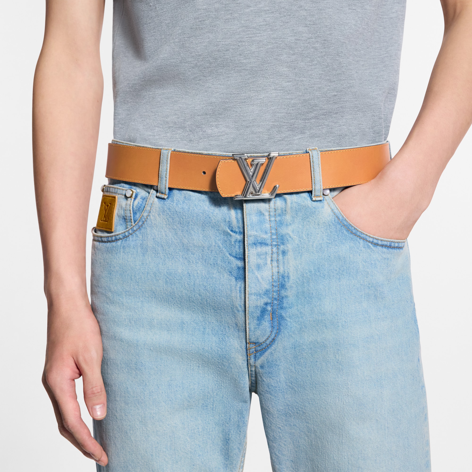 LV Dimension Monogram Heritage 40mm Reversible Belt - Holiday